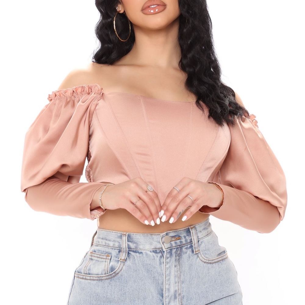 Brand New Never Worn Corset Crop top